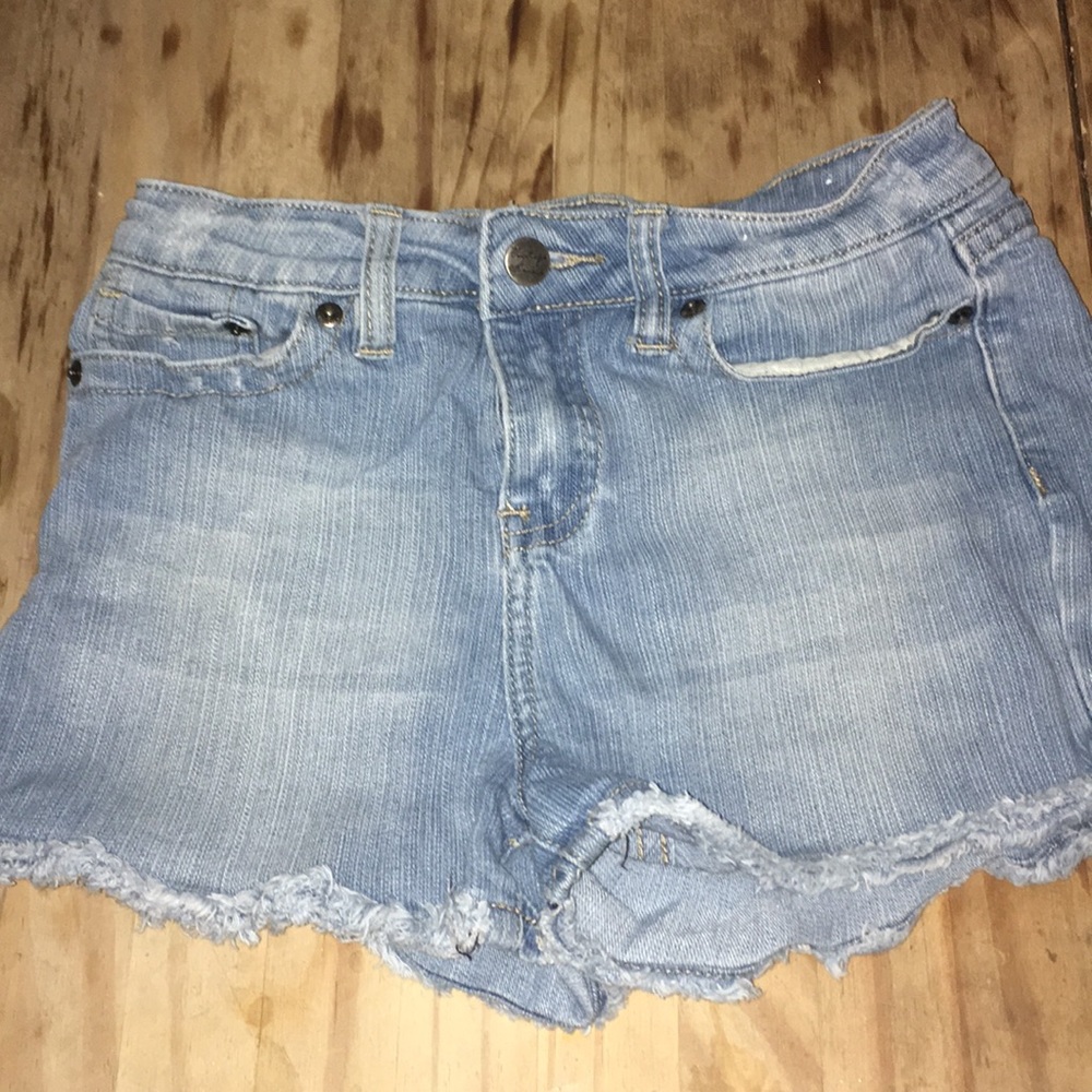 Girls jean shorts